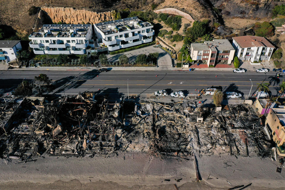 California leaders promise a quick rebuild, but that may put homes at risk of fire again