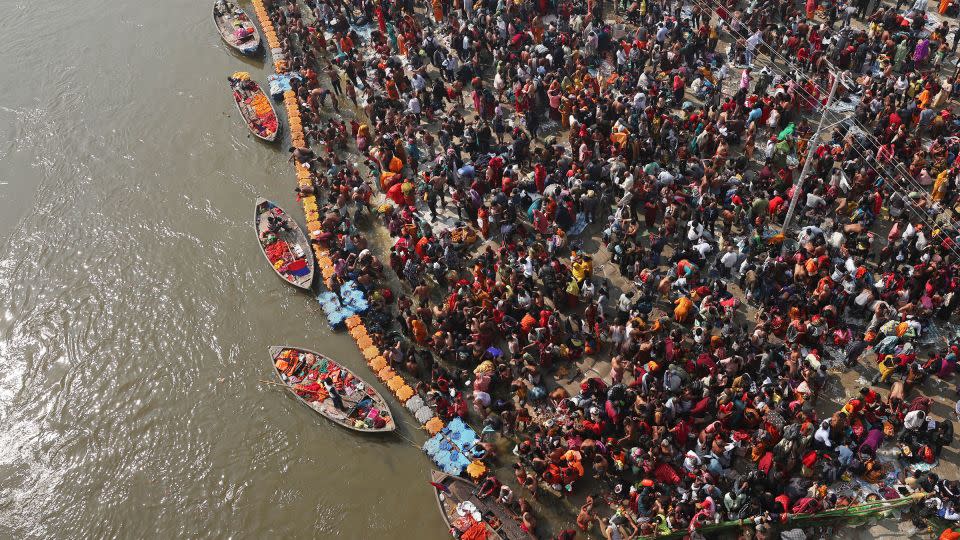 Multiple people killed in crowd crush at world’s largest religious festival