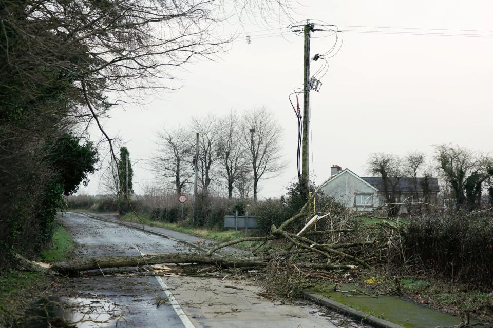 Storm Eowyn batters Ireland and the UK, leaving hundreds of thousands without power: See photos