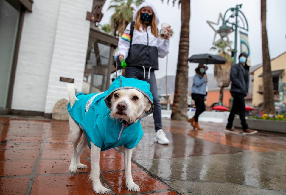 Coachella Valley could see first rainfall in months this weekend. Here's the forecast