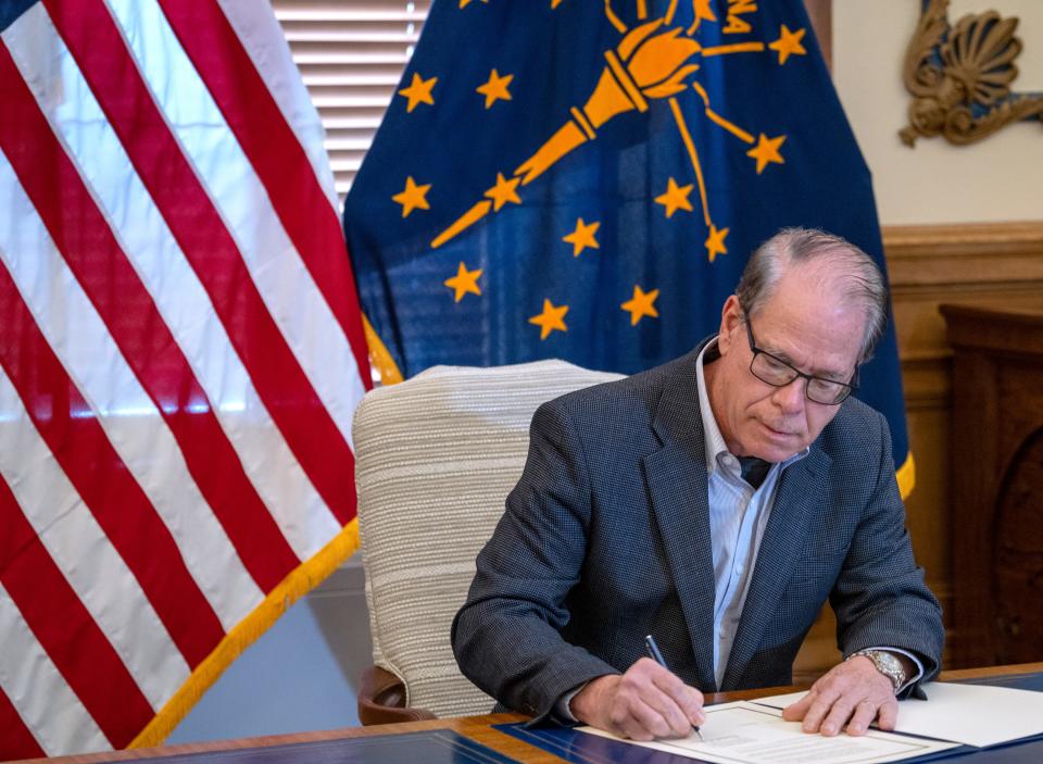 Mike Braun kills DEI in strong, busy start as Indiana governor