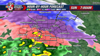 Weather Authority Alert for wintry mix Sunday into Monday | Weather