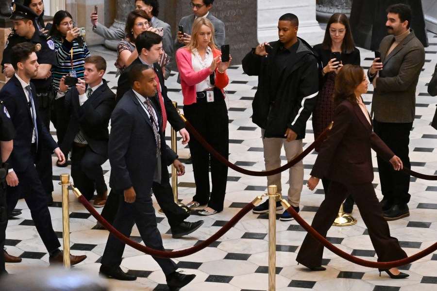 Harris calls it a 'good day' for democracy as she oversees peaceful certification of Trump's victory