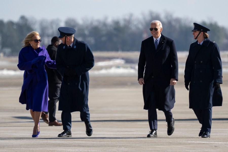 Biden leaves office and Washington after 50 years but says 'we're not leaving the fight'