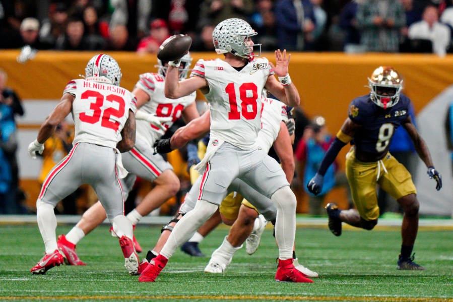 Ohio State QB Will Howard played his best in run to national title, and set a record along the way