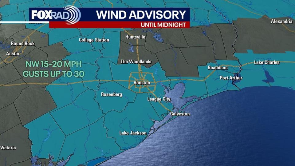 Winter weather for Southeast Texas, freeze warning for the area