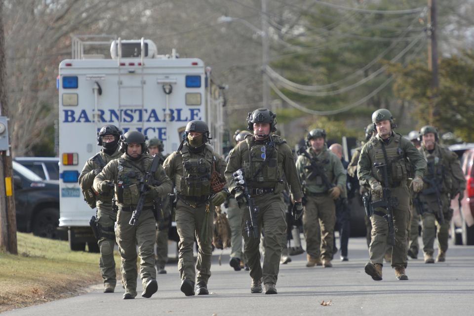 SWAT team in Hyannis as unspecified 'criminal investigation' shut down Bristol Avenue