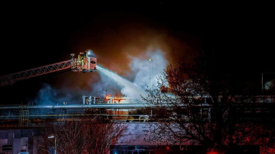 Overnight fire hits major chicken farm facility in South Carolina, officials say