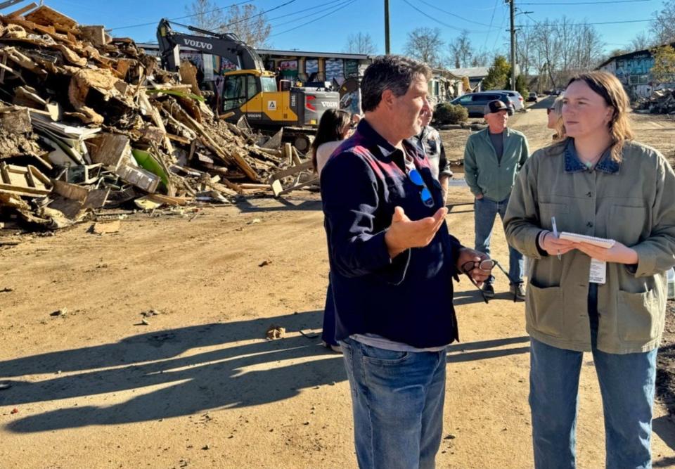 Journal Sentinel staffers help Asheville newsroom following Hurricane Helene devastation