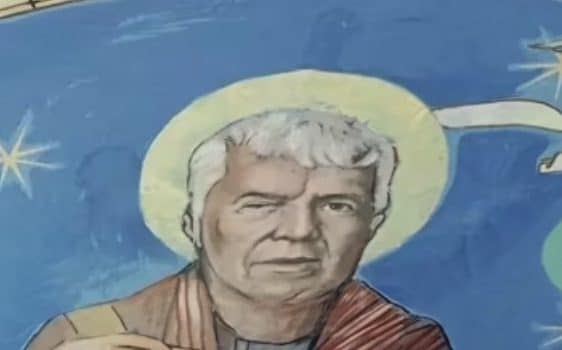 Mystery ‘saint’ appears in local church bearing remarkable likeness to a local businessman