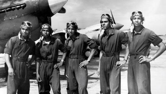 Lessons on black WWII pilots cut from air force training after Trump order