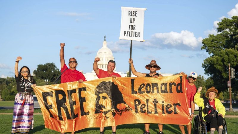 Biden commutes sentence of Native American activist Leonard Peltier