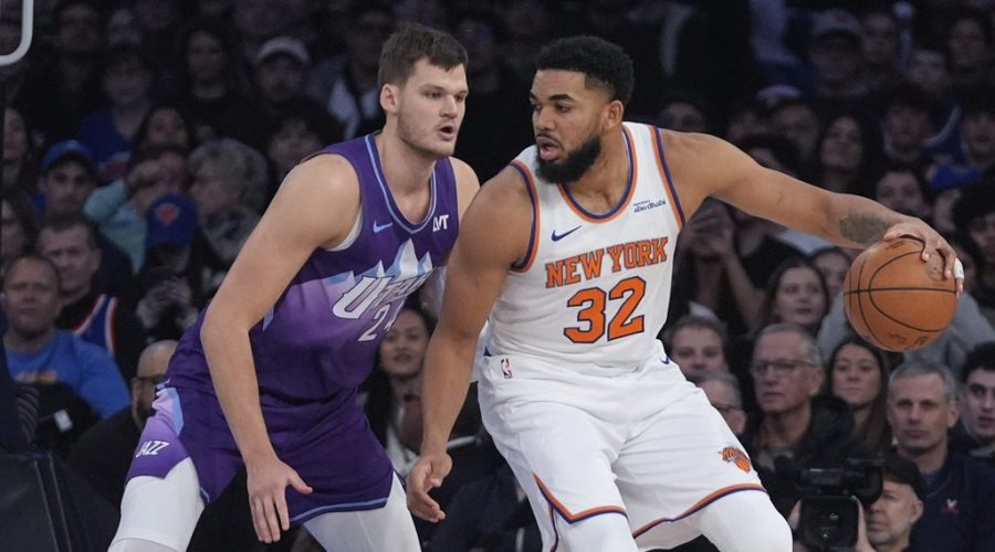 Karl-Anthony Towns leads Knicks past Jazz, 119-103