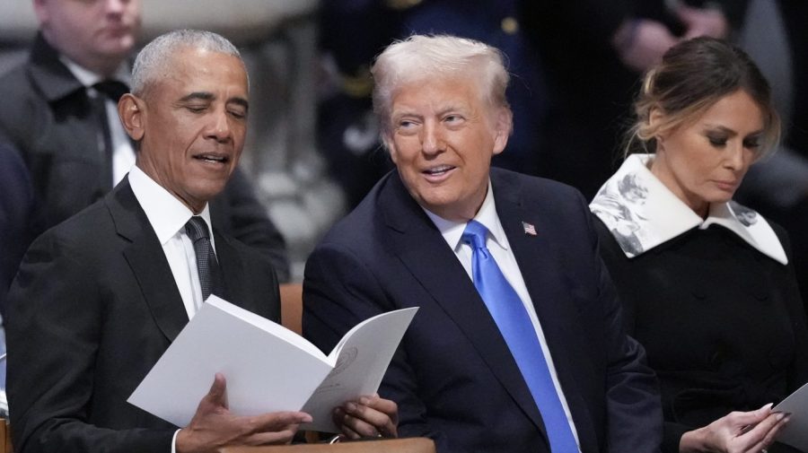 Trump on Obama interaction at Carter funeral: 'It did look very friendly, I must say'