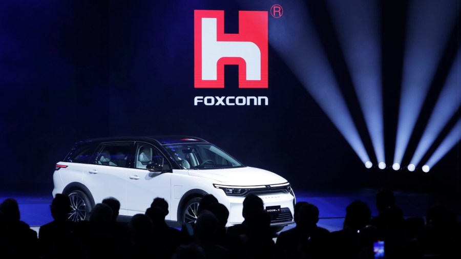 Taiwan iPhone maker Foxconn sets its sights on crowded EV market