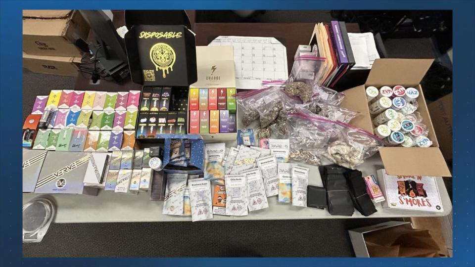 2 teens arrested in large drug bust at two separate homes in Massachusetts town, police say