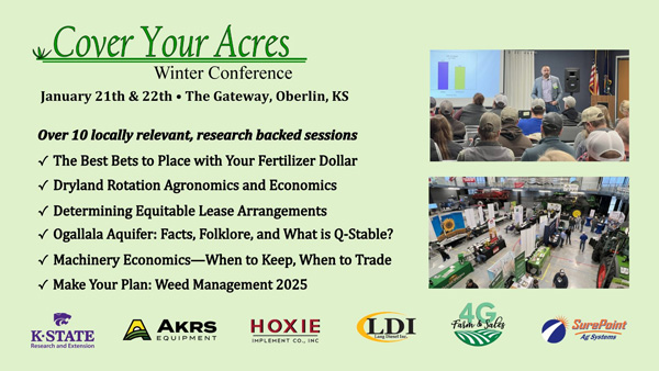 Cover Your Acres Winter Conference Jan. 21-22