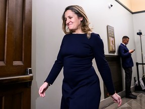 MPs rallying to Carney and Freeland as they prepare leadership bids