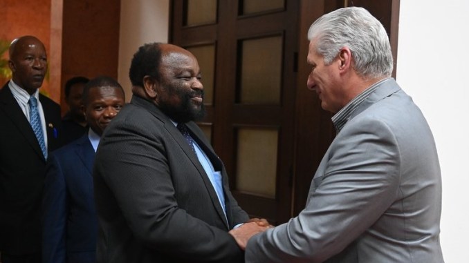 Cuban President Met Zimbabwe Political Representative – The Zimbabwe Mail