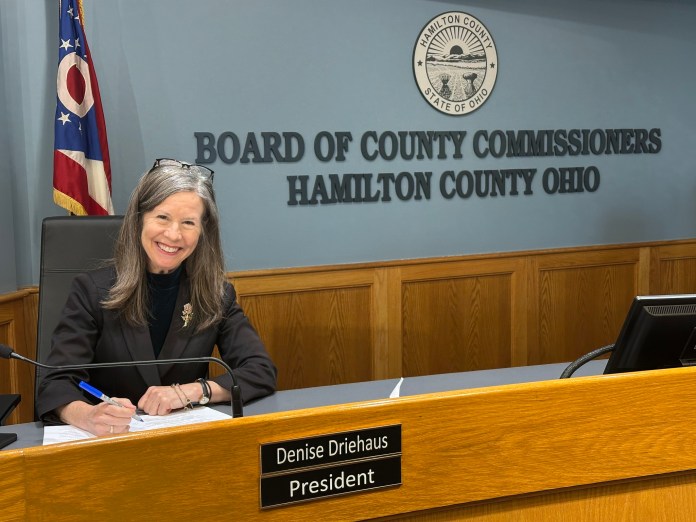 Denise Driehaus chosen President of Hamilton County Board of Commissioners for 2025