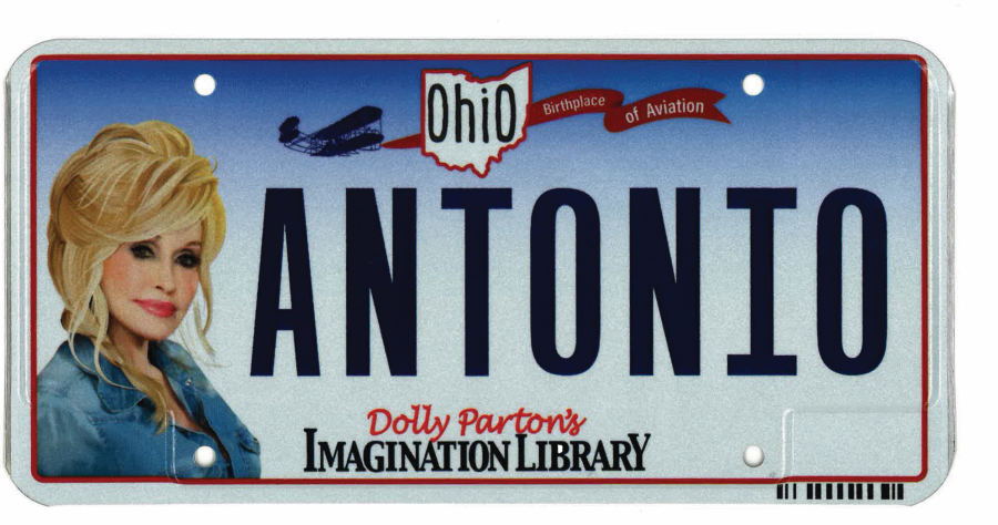 How license plates are helping to grow Imagination Library of Ohio