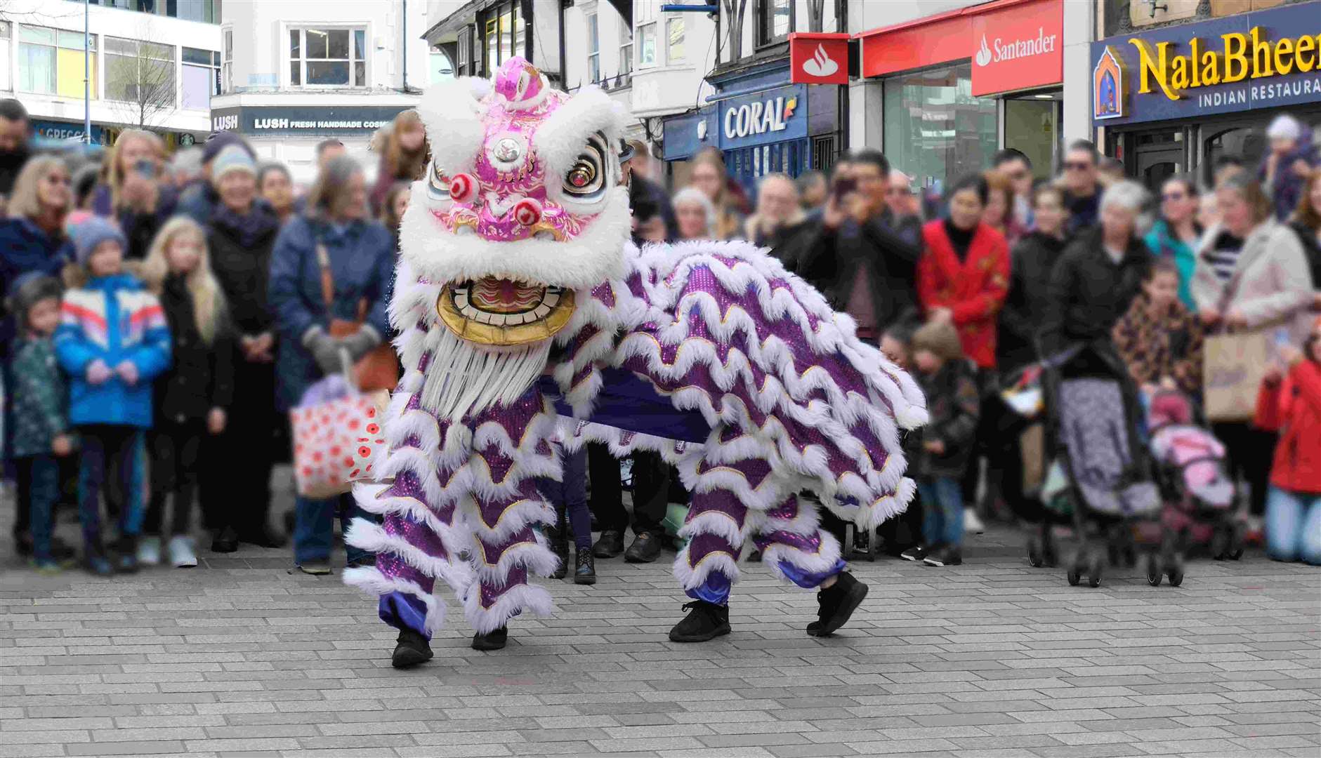 Maidstone and Chatham to celebrate Lunar New Year with free parades and colourful Chinese lions