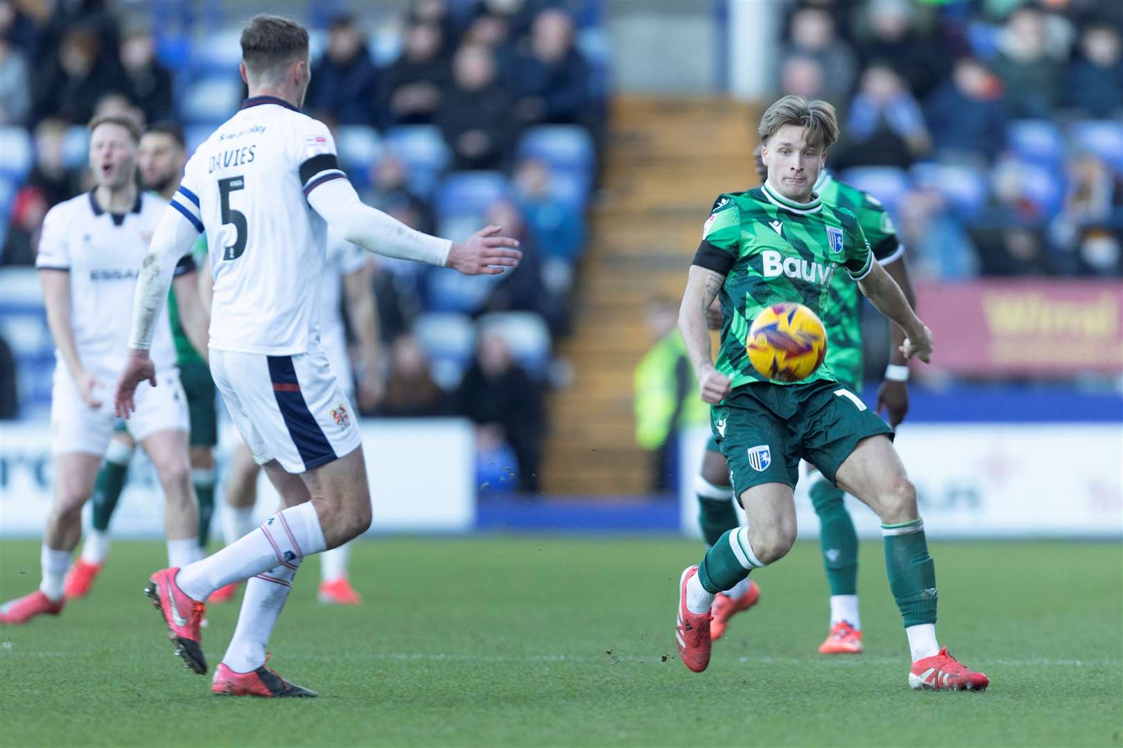 Chelsea loan striker Jimmy-Jay Morgan makes good early impression on manager John Coleman while Crystal Palace midfielder also makes debut for Gillingham at Tranmere