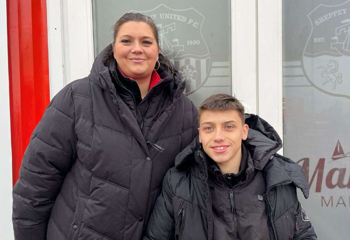 Mum improves disabled access at Sheppey United FC’s Holm Park and calls for other non-league football clubs to do same