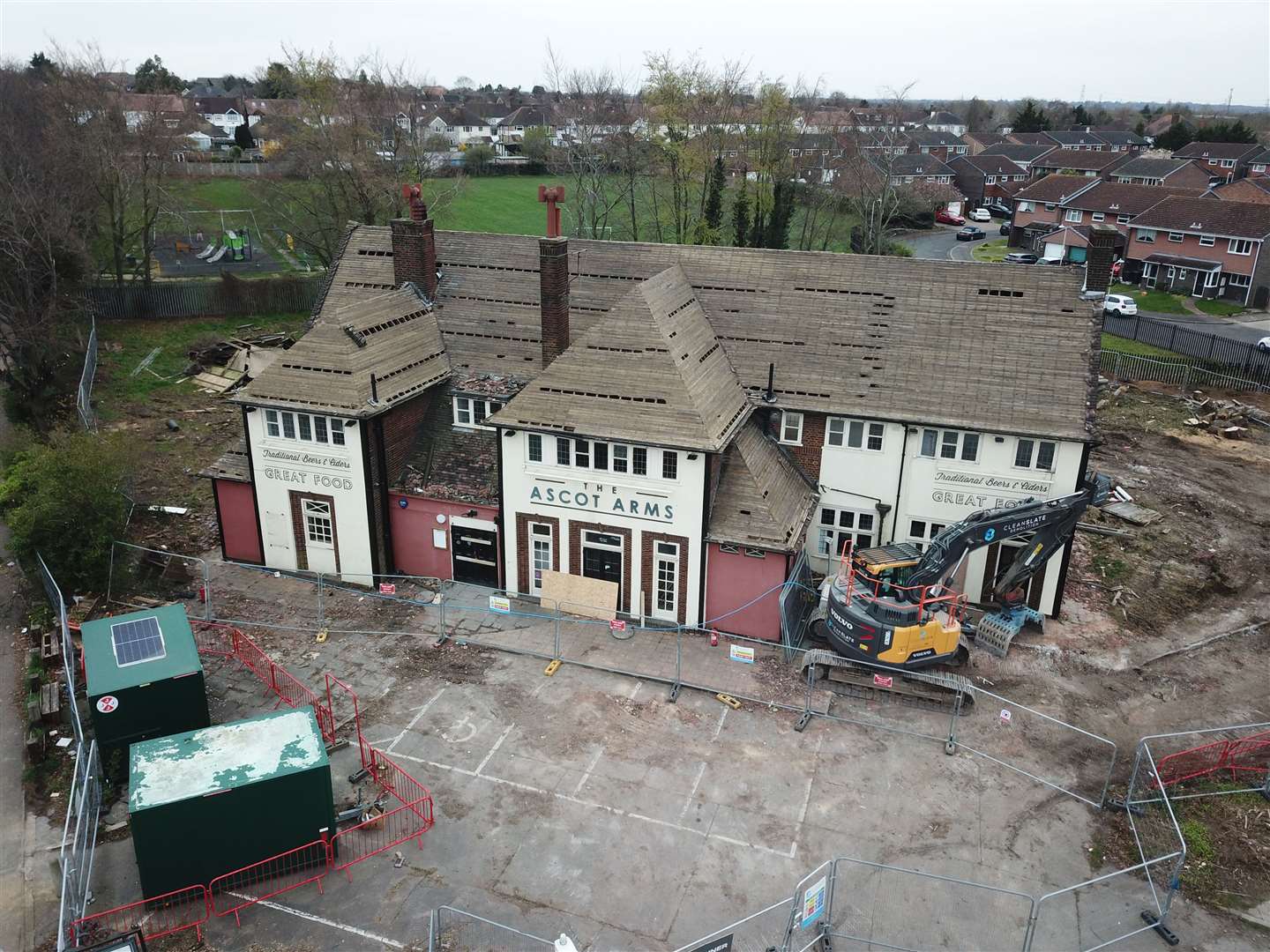 Construction of Springwood Corner Care Home, built in place of Ascot Arms pub in Gravesend, progressing well