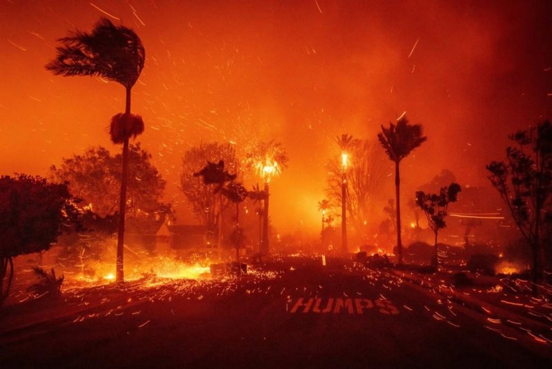 Most destructive fires in Los Angeles history rage on, five dead and more than 27,000 acres burned