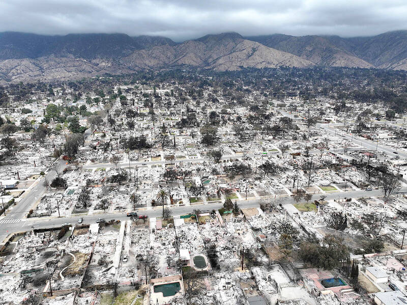 LA rain eases fires, but creates ash risks