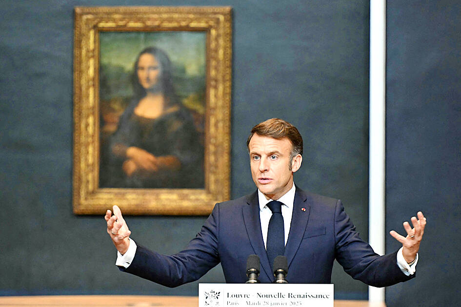 Macron pledges Louvre redesign after alarm