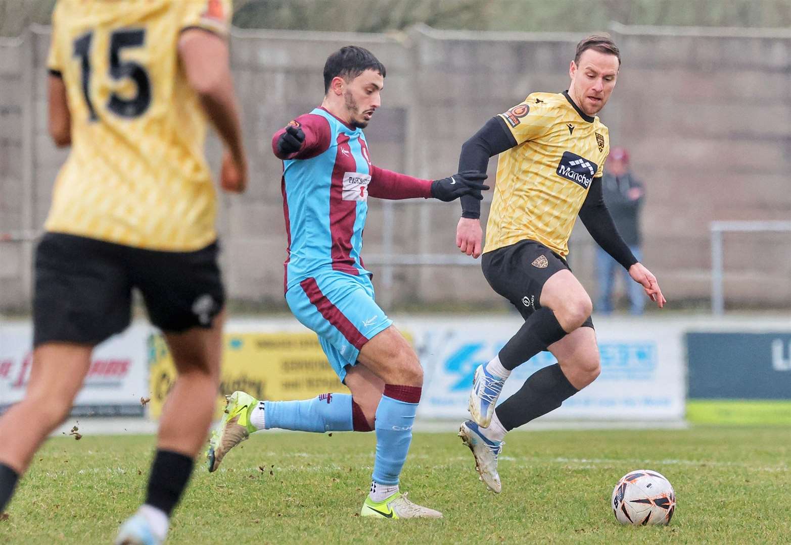 George Elokobi’s side suffer a first National League South defeat in 19 games