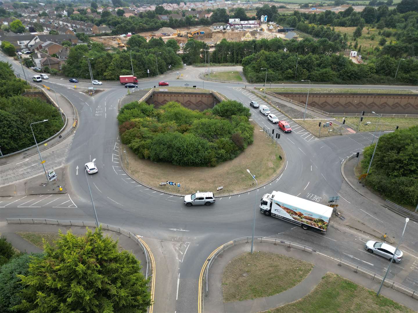 Key Street roundabout £5.8m improvement works in Sittingbourne delayed again