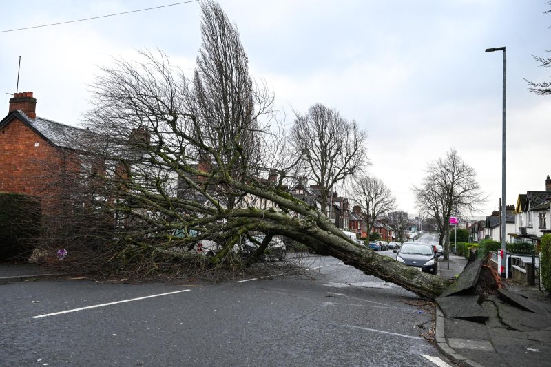 Powerful storm Eowyn batters U.K. with power outages, transport disruptions