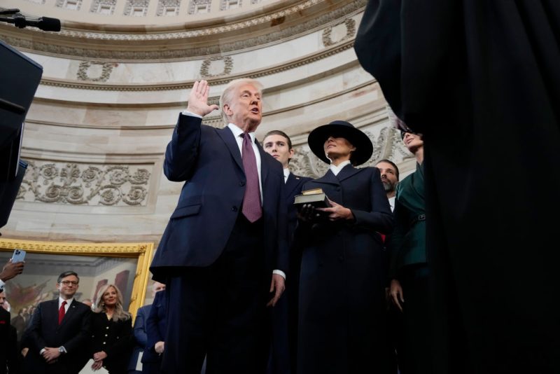 Trump's hand wasn't on the Bible during the oath of office: What does this mean?