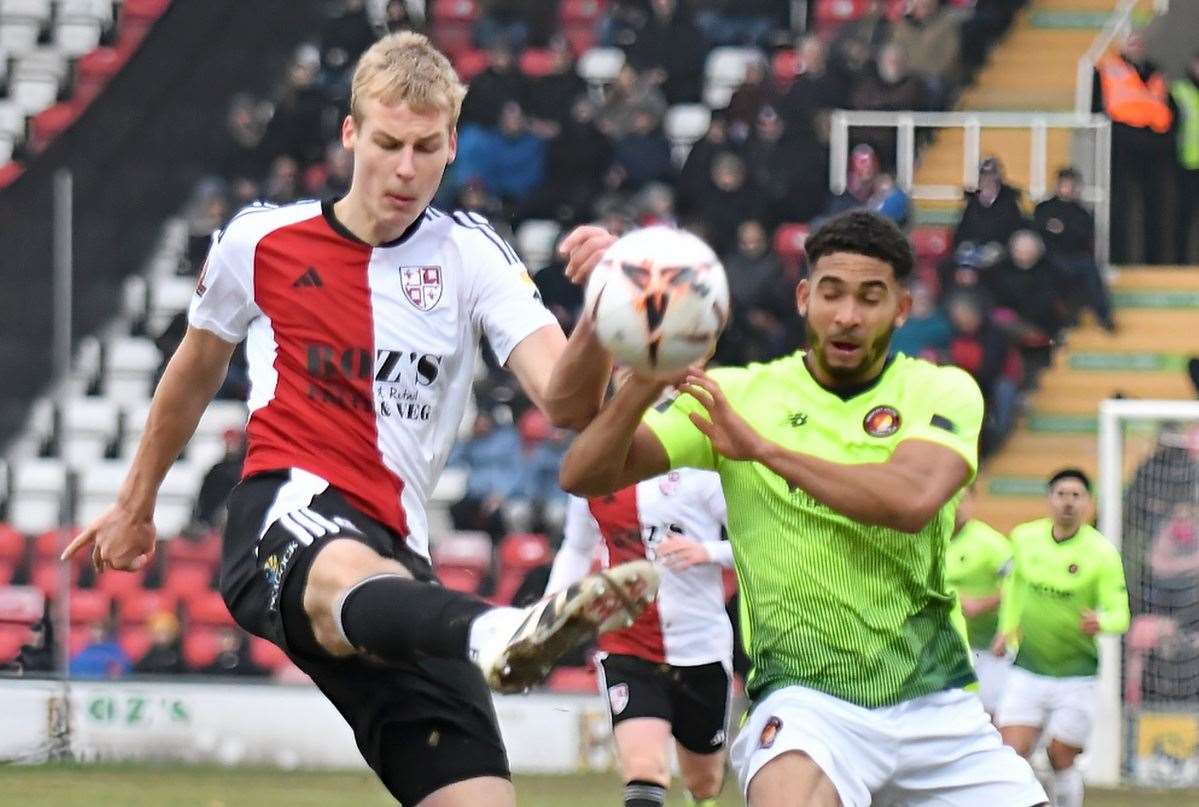 On-loan Leyton Orient midfielder George Moncur scores second goal in three games for Ebbsfleet