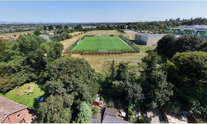 Cornwallis Academy in Maidstone seeks lifting of ‘no-whistle’ condition preventing use of its new 3G pitch