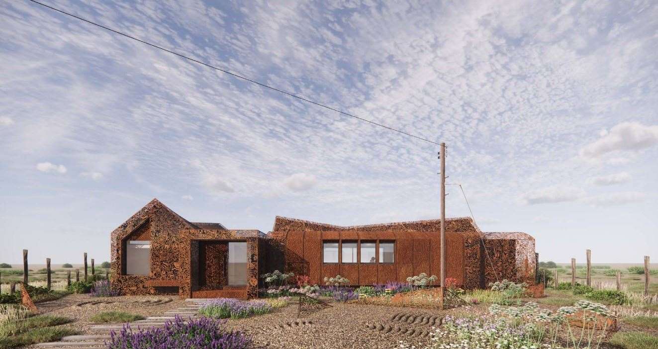 Lydd Town Council objects to ‘quirky’ plans for artist Mr Doodle’s new home in Dungeness designed by architect Guy Hollaway’s studio