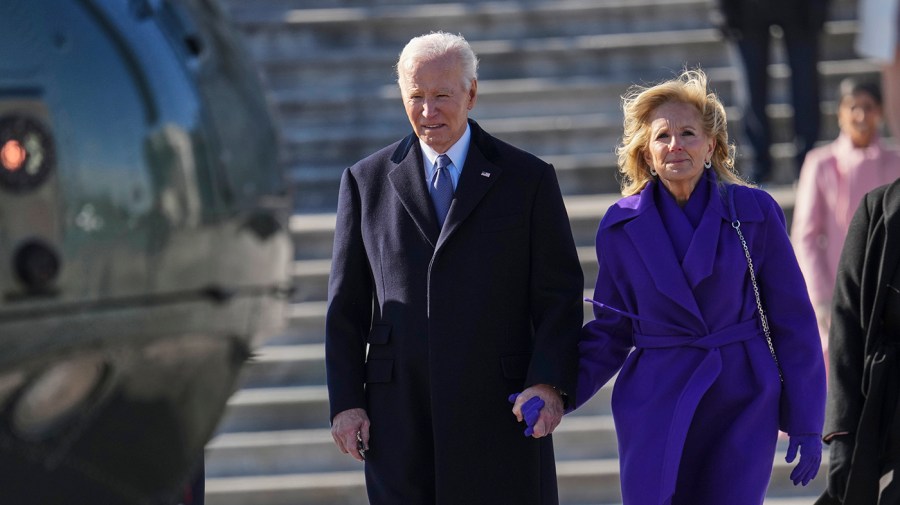 Biden endures painful but active last day of presidency