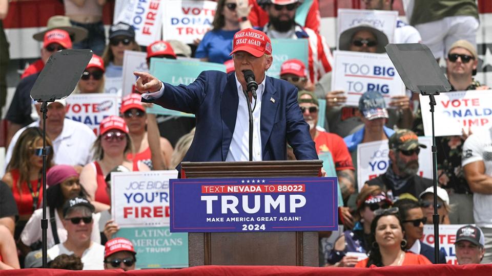 Why Trump's holding weekend rally in Las Vegas less than a week into new admin