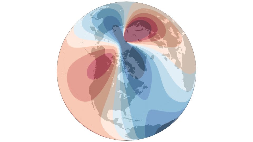 Earth’s magnetic north pole is on the move, and scientists just updated its position