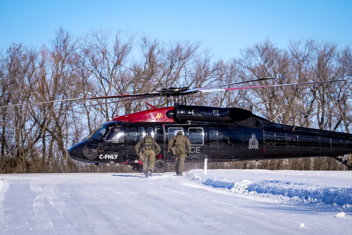 Black Hawk helicopter provides beefed-up security along Manitoba-U.S. border: RCMP