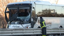 East Boston bus crash closes Route 1A near Logan airport – NECN