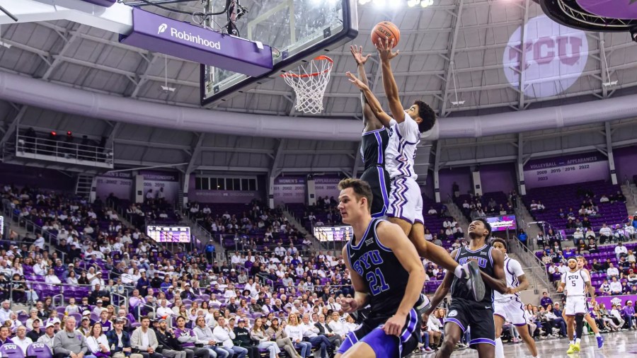 BYU loses third straight, falling at TCU, 71-67