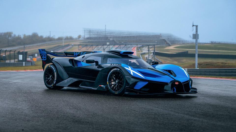 Bugatti Bolide’s First U.S. Track Outing Delivers Unparalleled Thrill at COTA