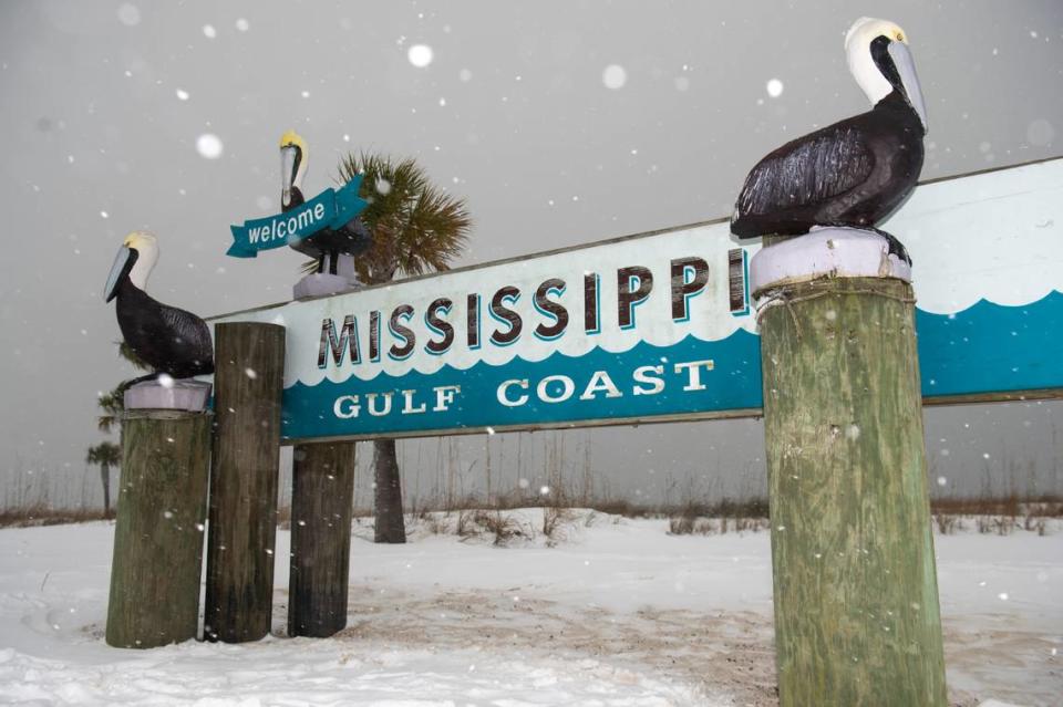 What did South Mississippi look like covered in snow? See photos from the snowstorm