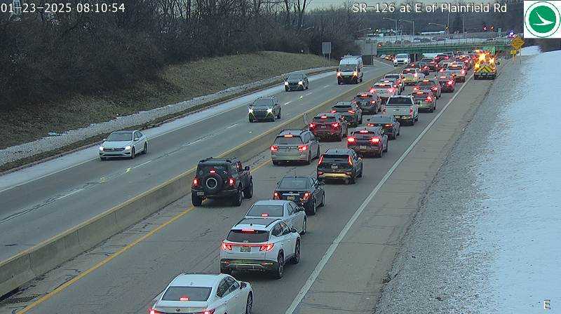 Portion of state Route 126 closed following crash in Blue Ash