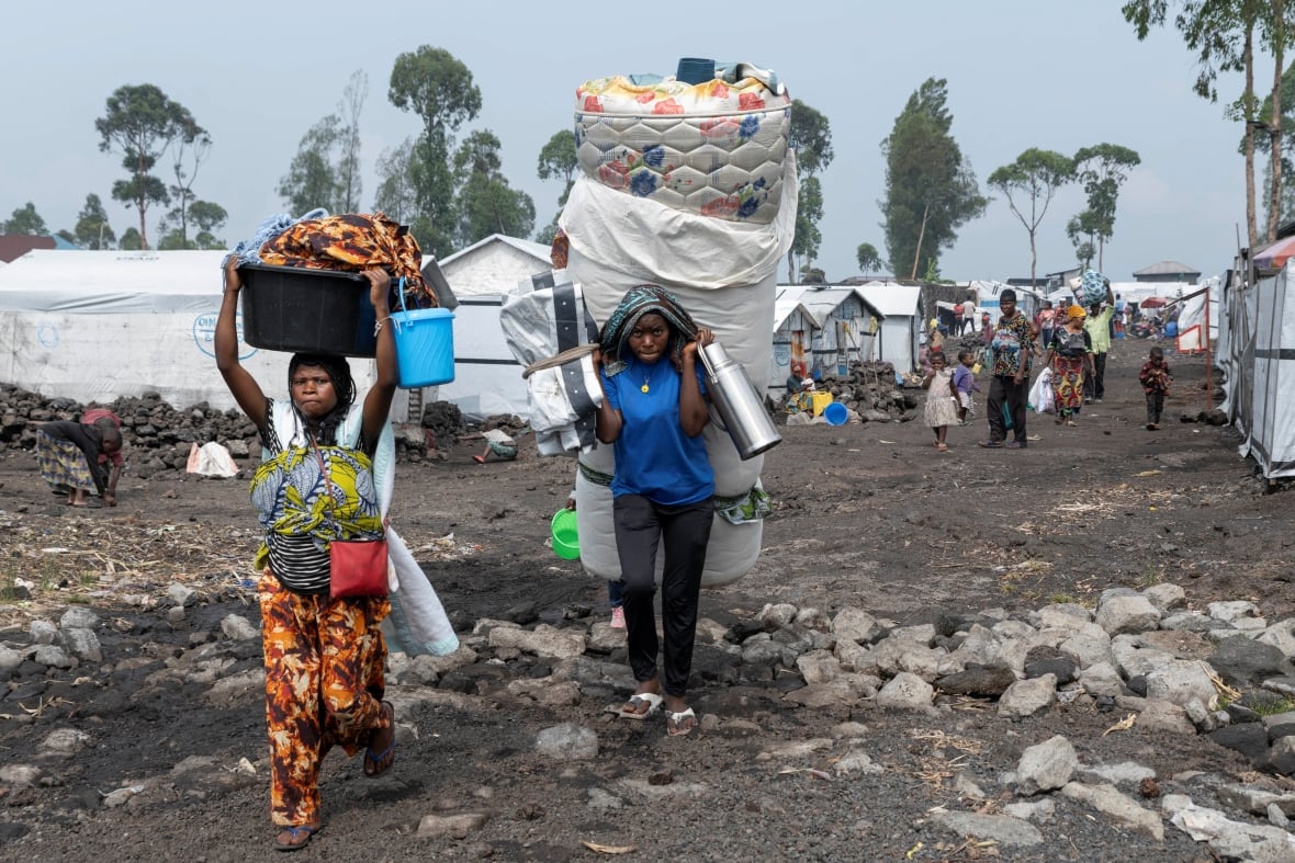 Rebels fighting their way closer to Goma in eastern Congo