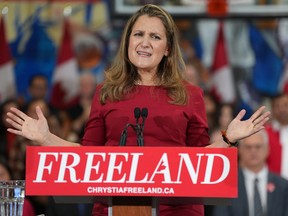 Protesters disrupt Freeland's launch as Joly endorses Carney